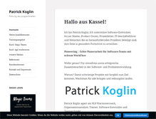 Tablet Screenshot of koglin.net